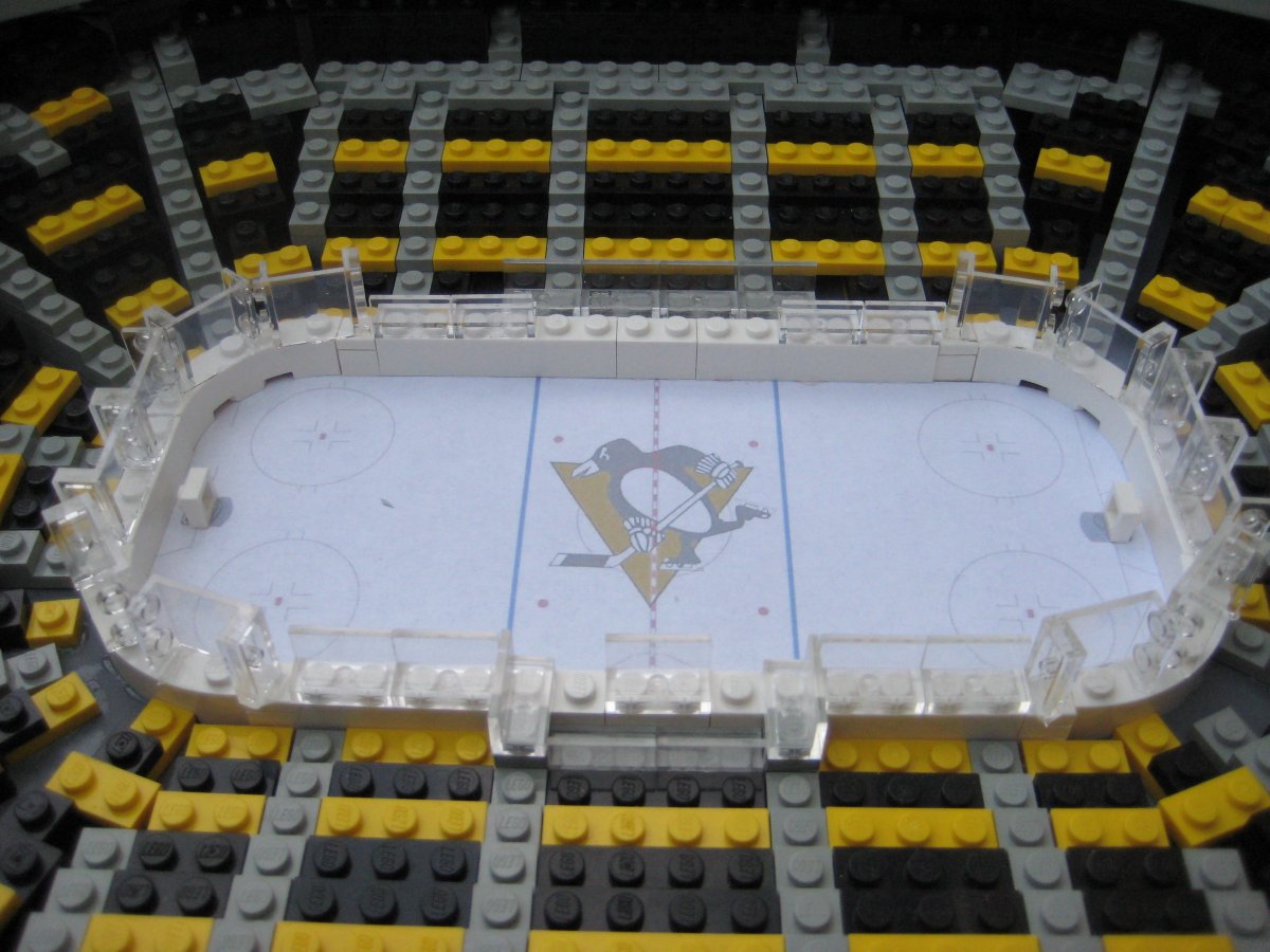Pittsburgh Penguins PPG Paints Arena 3D Wood Stadium Replica — 3D